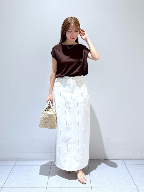 最強美人見え】クールタッチUVオフショルフレンチニット（ニット