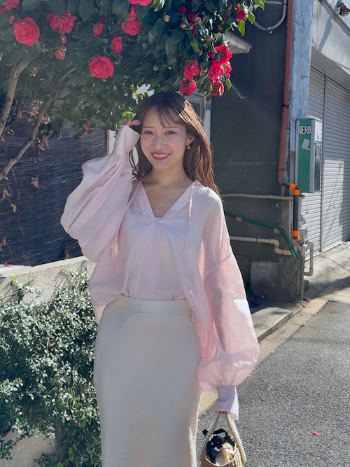 La boutique Bonbon（ラブティックボンボン） ブラウス シャツ リボン
