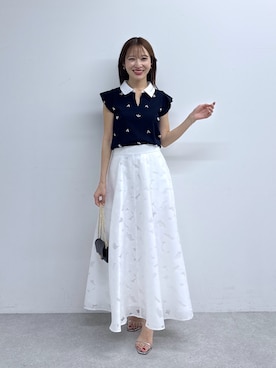 KAZUMIさん（レディース・153cm）の夏コーディネート