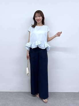 KAZUMIさん（レディース・153cm）の春コーディネート