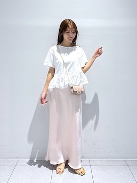 KAZUMIさん(レディース・153cm)の夏コーディネート