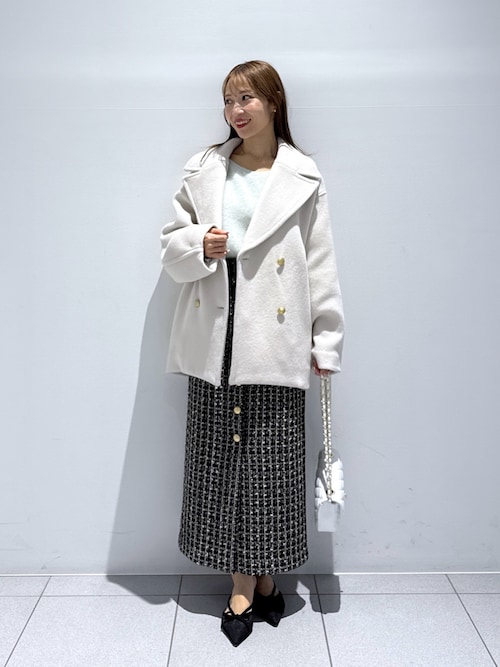 セール】【軽くて毎日着たい！】ロイヤルビーバーメタル釦Pコート