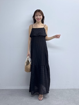 「La boutique BonBon（ラブティックボンボン）のアイテム」を使った、KAZUMIさん（レディース・153cm）の夏コーディネート