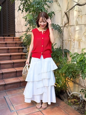 KAZUMIさん（レディース・153cm）の春コーディネート