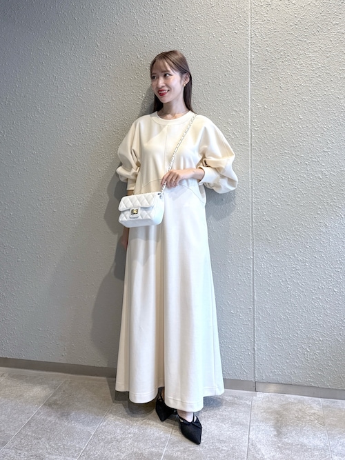 セール】【1枚で決まる】ドルマン切替ワンピース（ワンピース）｜La