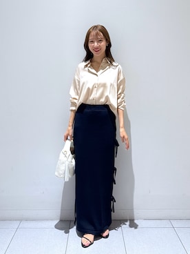 KAZUMIさん（レディース・153cm）の夏コーディネート