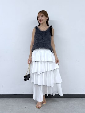 KAZUMIさん(レディース・153cm)の夏コーディネート