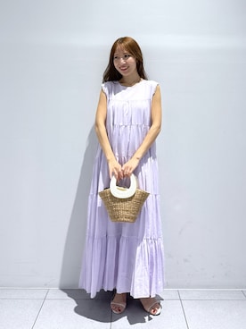 KAZUMIさん(レディース・153cm)の夏コーディネート