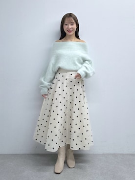 「ミントグリーン」｜KAZUMIさん（レディース・153cm）の秋コーディネート