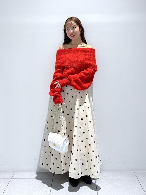 セール】【今すぐお届け！・最強着映え】ドットオーガンサーキュラー