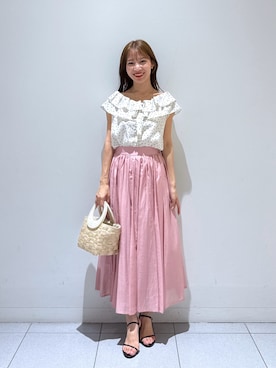 KAZUMIさん(レディース・153cm)の夏コーディネート