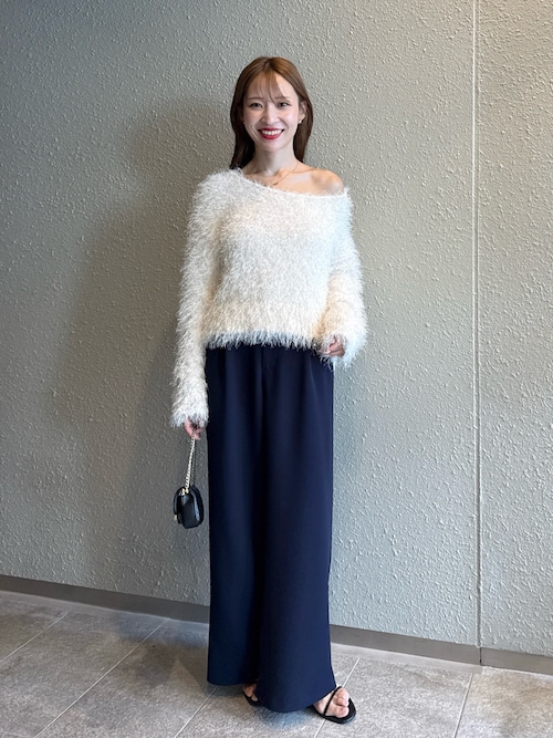 ラブティックボンボン　 フェザーヤーンラメニット セール】【最強モテニット】フェザーヤーンラメニット（ニット