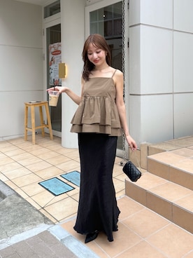 KAZUMIさん(レディース・153cm)の夏コーディネート