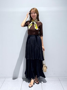 KAZUMIさん（レディース・153cm）の夏コーディネート