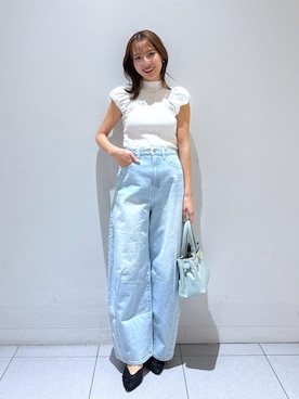 KAZUMIさん（レディース・153cm）の春コーディネート