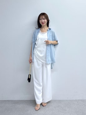 KAZUMIさん(レディース・153cm)の夏コーディネート