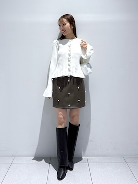 KAZUMIさん(レディース・153cm)の冬コーディネート