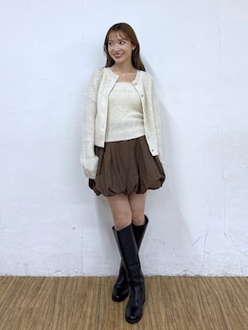 KAZUMIさん(レディース・153cm)の秋コーディネート
