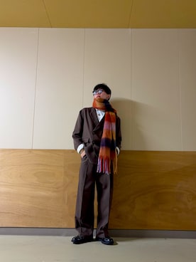 アーモンドさん（メンズ・172cm）の冬コーディネート