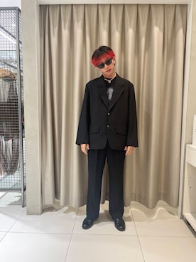 「アイテム（その他シューズ）」を使った、アーモンドさん（メンズ・172cm）の夏コーディネート