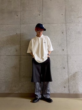 アーモンドさん(メンズ・172cm)の夏コーディネート