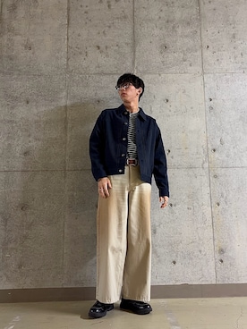 アーモンドさん(メンズ・172cm)の春コーディネート