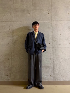 アーモンドさん(メンズ・172cm)の春コーディネート