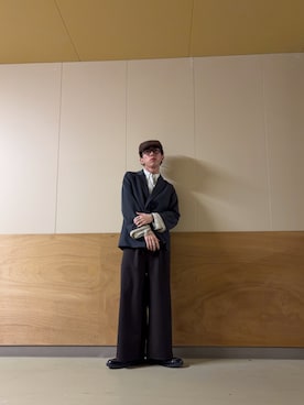 アーモンドさん(メンズ・172cm)の冬コーディネート