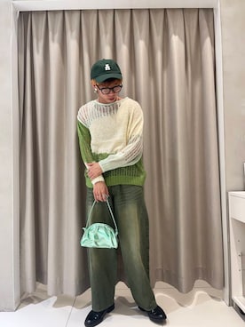 「HARUTA（ハルタ）のHARUTA　プレーンレースアップシューズ（その他シューズ）」を使った、アーモンドさん（メンズ・172cm）の秋コーディネート