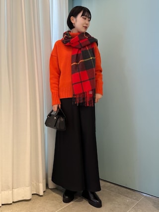 MACPHEE（マカフィー）の「□ラムカシミヤ タートルネックプルオーバー