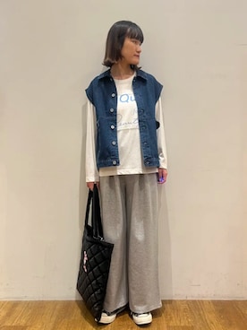 「CRAFT STANDARD BOUTIQUE（クラフトスタンダードブティック）のアイテム」を使った、Online Storeさん（レディース・167cm）の春コーディネート