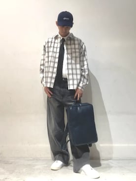 「CRAFT STANDARD BOUTIQUE（クラフトスタンダードブティック）のアイテム」を使った、Online Storeさん（メンズ・175cm）の春コーディネート