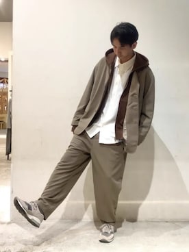 Online Storeさん（メンズ・175cm）の春コーディネート