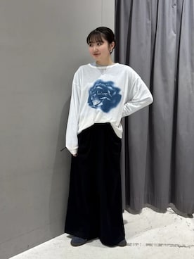 「CRAFT STANDARD BOUTIQUE（クラフトスタンダードブティック）のアイテム」を使った、Online Storeさん（レディース・154cm）の春コーディネート