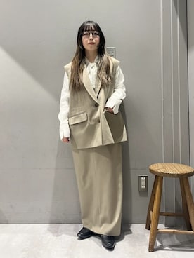 Online Storeさん（レディース・150cm）の冬コーディネート