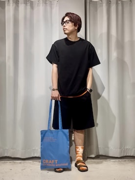 Online Storeさん（レディース・175cm）の夏コーディネート