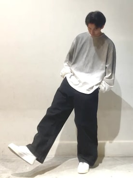 「CRAFT STANDARD BOUTIQUE（クラフトスタンダードブティック）のアイテム」を使った、Online Storeさん（メンズ・175cm）の春コーディネート