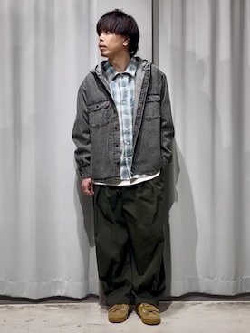 Online Storeさん（メンズ・175cm）の春コーディネート