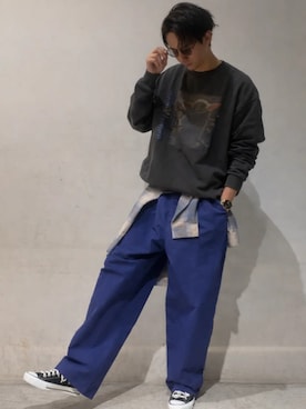 Online Storeさん（メンズ・175cm）の冬コーディネート