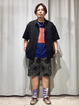 Online Storeさん(メンズ・175cm)の夏コーディネート