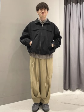 Online Storeさん（メンズ・169cm）の春コーディネート