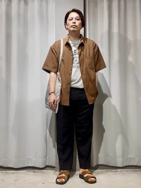 Online Storeさん（メンズ・175cm）の夏コーディネート