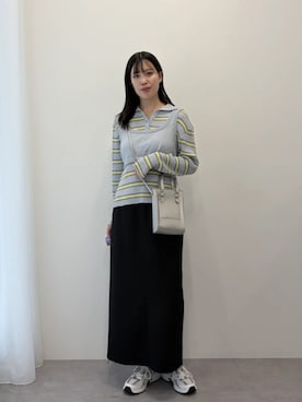 Online Storeさん（レディース・169cm）の冬コーディネート
