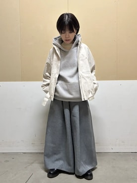 Online Storeさん（レディース・153cm）の冬コーディネート