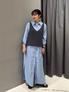 「CRAFT STANDARD BOUTIQUE（クラフトスタンダードブティック）のアイテム」を使った、Online Storeさん（レディース・154cm）の春コーディネート