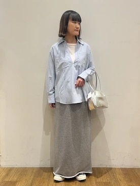 「CRAFT STANDARD BOUTIQUE（クラフトスタンダードブティック）のアイテム」を使った、Online Storeさん（レディース・167cm）の春コーディネート