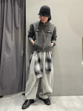 Online Storeさん（メンズ・166cm）の春コーディネート
