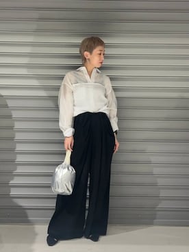 「CRAFT STANDARD BOUTIQUE（クラフトスタンダードブティック）のアイテム」を使った、Online Storeさん（レディース・157cm）の春コーディネート
