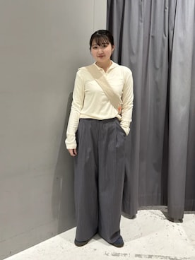 「CRAFT STANDARD BOUTIQUE（クラフトスタンダードブティック）のアイテム」を使った、Online Storeさん（レディース・154cm）の春コーディネート