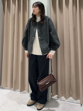 cottonさん（レディース・162cm）の冬コーディネート